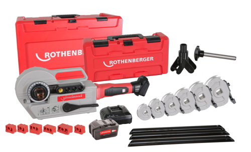 Giętarka 18 V ROBEND 4000 E 12 - 14 - 16 - 18 - 22 - 28 mm Rothenberger