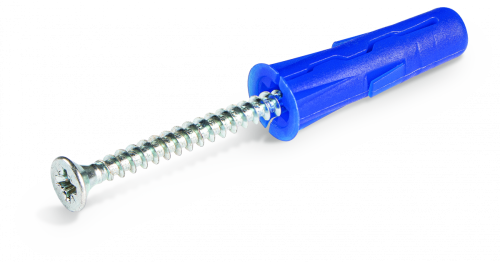 Kołek uniwersalny UNO 10x36 z wkrętem 5x40 RAWLPLUG