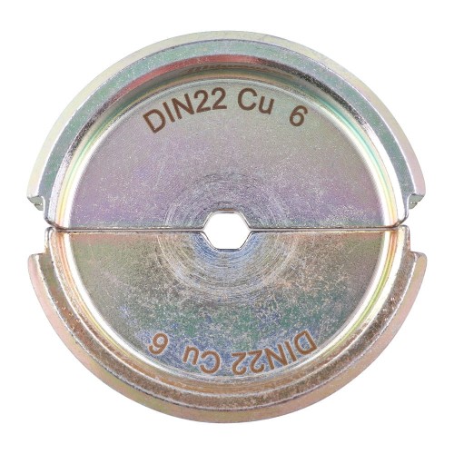 Matryca DIN22 Cu 6 do praski zaciskarki M18 HCCT Milwaukee
