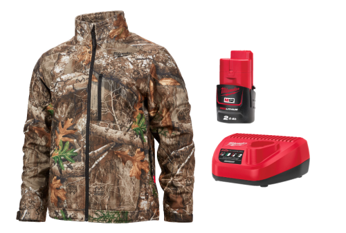 Zestaw kurtka podgrzewana CAMO M12 HJCAMO6-201 L Milwaukee