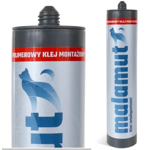 Klej montażowy Malamut biały polimerowy 290ml Rawlplug