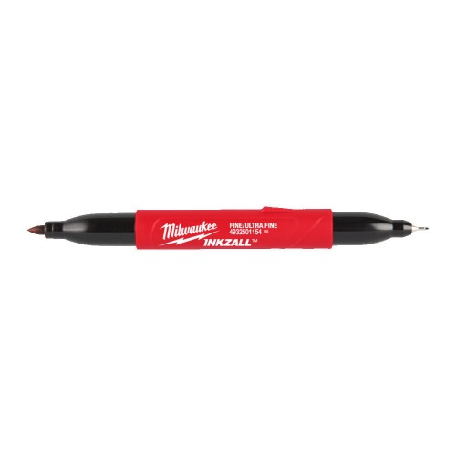 Marker dwustronny INKZALL końcówka ultracienka/cienka Milwaukee