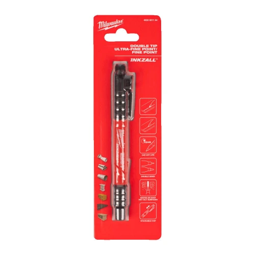 Marker dwustronny INKZALL końcówka ultracienka/cienka Milwaukee