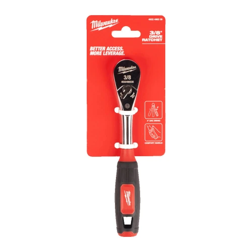 Grzechotka 3/8'' z gumową rękojeścią Milwaukee