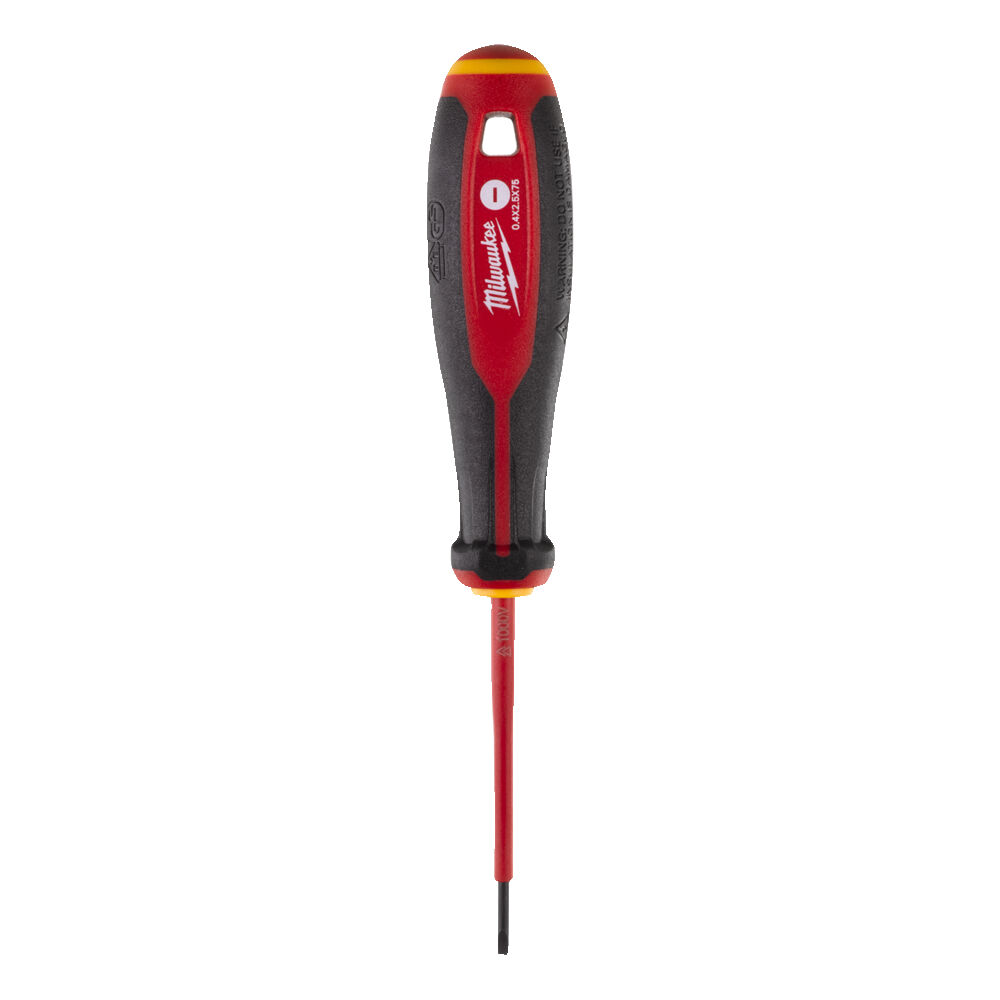 Wkrętak izolowany dla elektryków Tri-Lobe VDE SL 0.4X2.5X75 Milwaukee 4932478712.jpg