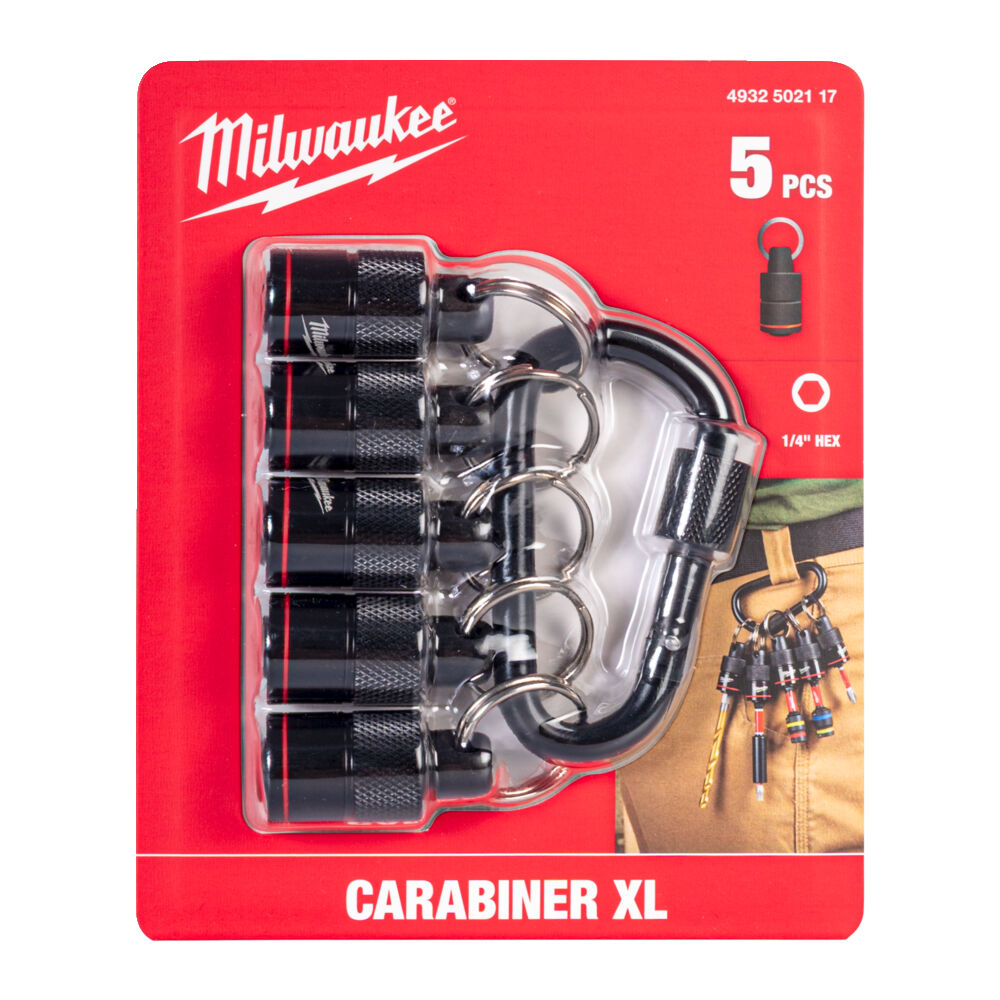 Karabińczyk na akcesoria Shockwave bity nasadki Milwaukee uchwyt XL 4932502117.jpg