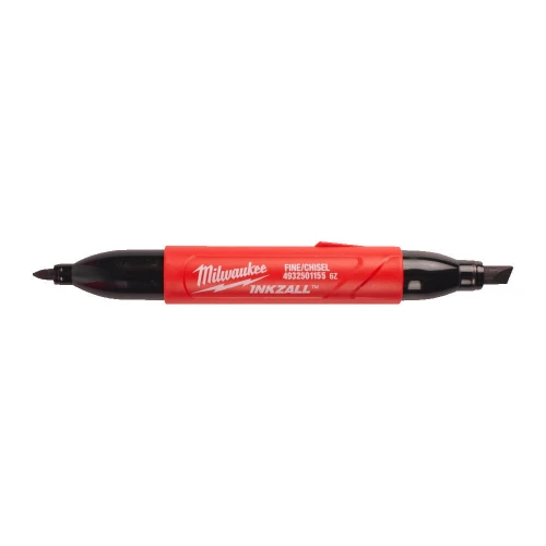 Marker dwustronny INKZALL końcówka sfazowana/cienka Milwaukee