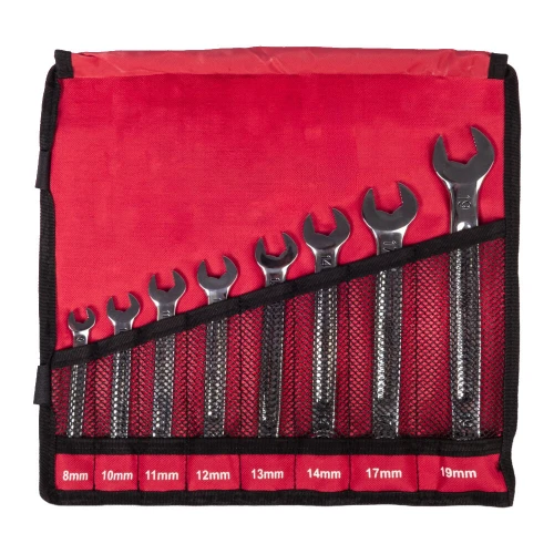 Zestaw kluczy płasko-oczkowych Maxbite Slim 8-19mm Milwaukee 8 szt.