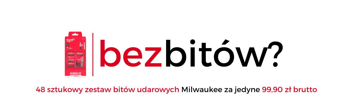 Zestaw bitów udarowych Milwaukee bezprzewodu.pl
