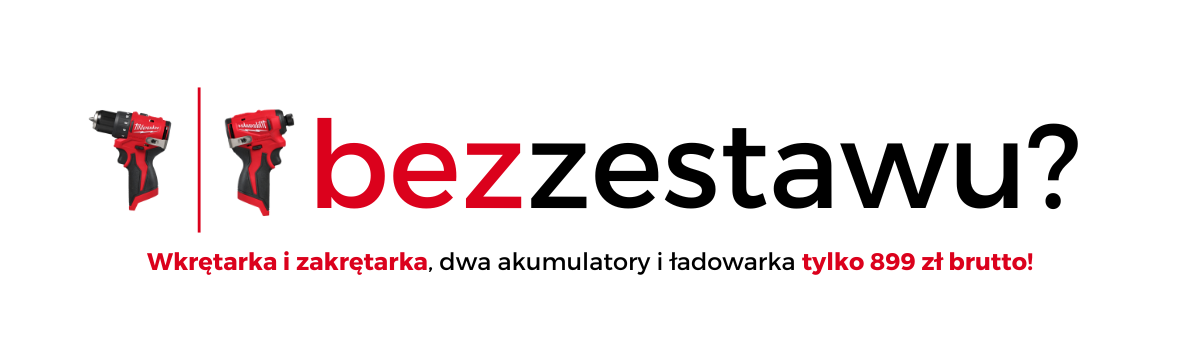 Super promocja zestaw wkrętarka zakrętarka Milwaukee bezprzewodu.pl